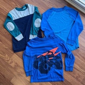 Lot of 3 Cat & Jack LS Tees